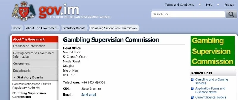 Kasinon med GSC-licens GSC casino